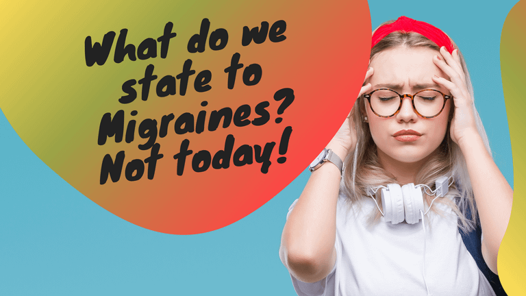 What do we state to Migraines? Not today! (Thanks to a CBD Vape pen)