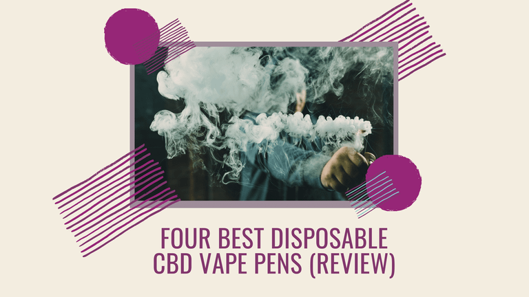 Four Best Disposable CBD Vape Pens (Review)