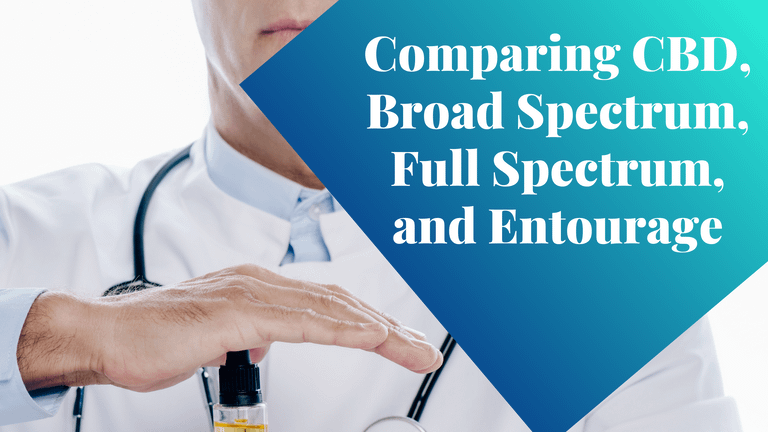 Comparing CBD, Broad Spectrum, Full Spectrum, and Entourage²