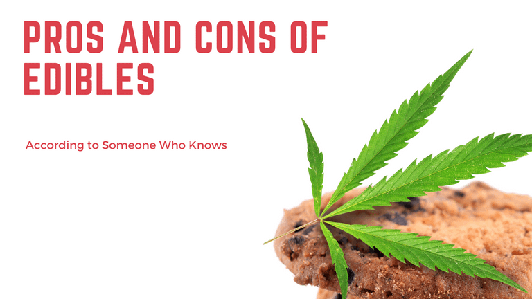 Advantages and Disadvantages of Edibles, According to Someone Who Knows