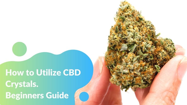 How to Utilize CBD Crystals- Beginners Guide – CBD Ambassadors