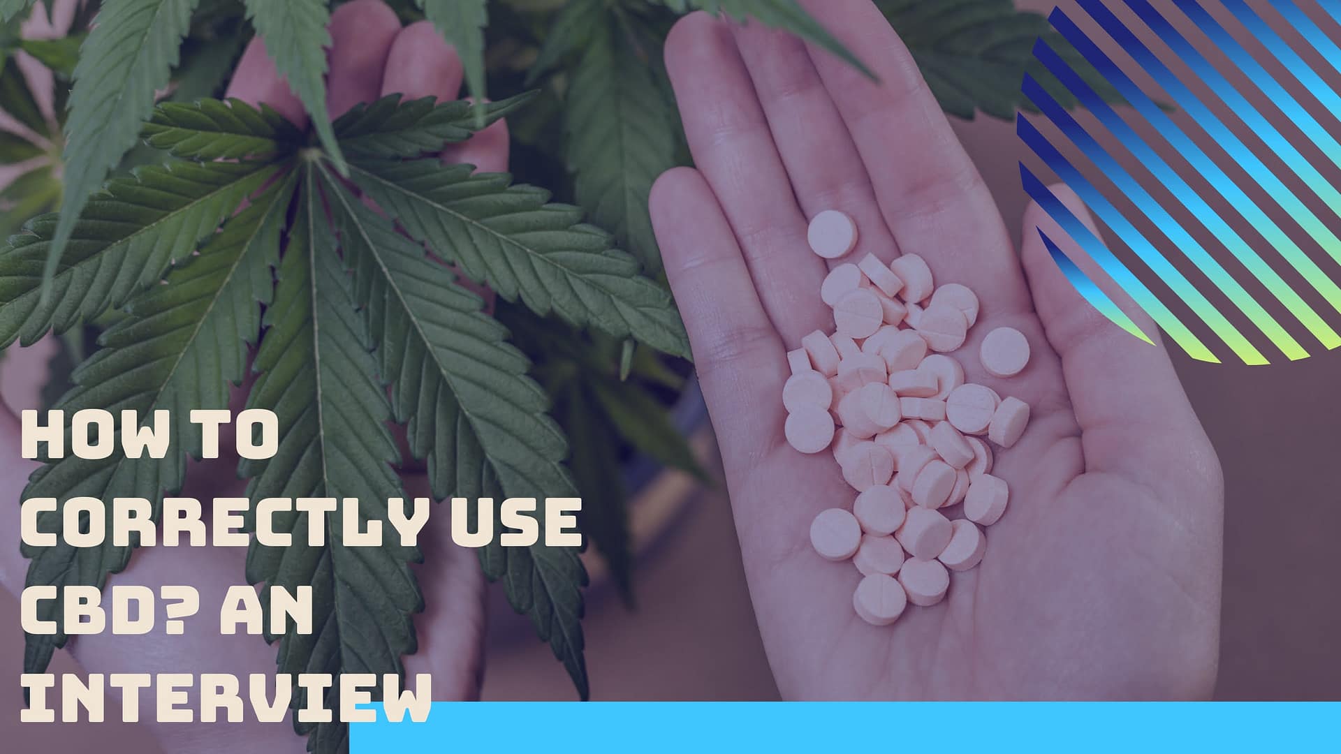 How To Correctly Use CBD? An Interview