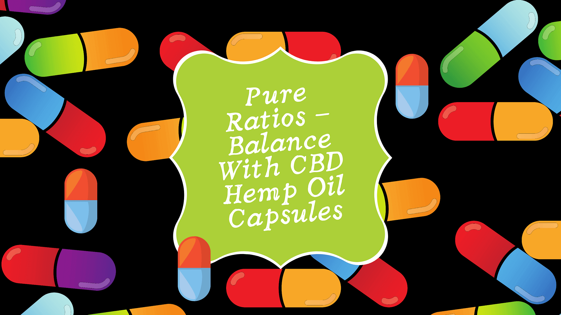 Pure Ratios – Balance With CBD Hemp Oil Capsules